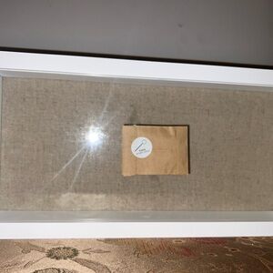 West Elm White Display Frame